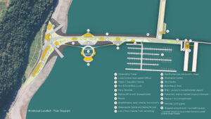 West Somerset Lagoon East Landfall Plan Diagram